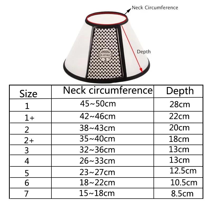 Evitar bitetransparente cão gato proteção capa ferida cura banho grooming cone cão de estimação de proteção coleira médica dropshipping - Image 1