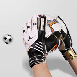 Luvas profissionais do goleiro do látex para homens e mulheres, proteção da mão do dedo, futebol, futebol, unisex - Image 2