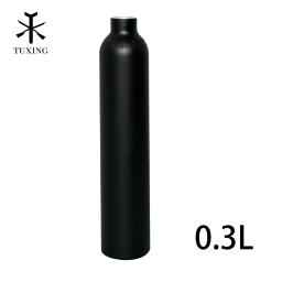 TUXING Cilindro De Alumínio, Tanque De Ar De Alta Pressão, 18Ci Capacidade CO2 Garrafa Cilindro, CE Aprovado Rosca, M18 * 1.5, 200Bar, 0.3l, 300cc - Image 1