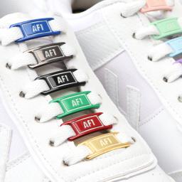 AF1 Metal Buckle Cadarços, Encantos Cadarço, Acessórios de Sapato, Sapatilhas Kits Aplicável, Air Force One, Sapatos Decorações, Moda - Image 5