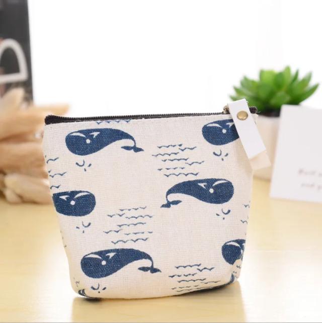 Bolsa de Guardanapo Higiênica e Organizadora de Absorventes em Formato de Cacto para Viagens