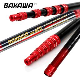 BAKAWA-Lightweight Telescópica De Fibra De Carbono Rede De Pesca De Aterragem, Extensão De Peixe, Pólo Dobrável, Fly Mão Dip, Tackle, 2.1, 3.0, 3.6m - Image 1