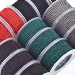 Milan Fio Trançado Cordão, Acessórios para Jóias DIY, Fio Beading Threads, Corda Artesanal, Ajustável para Pulseiras, 2-3mm - Image 1