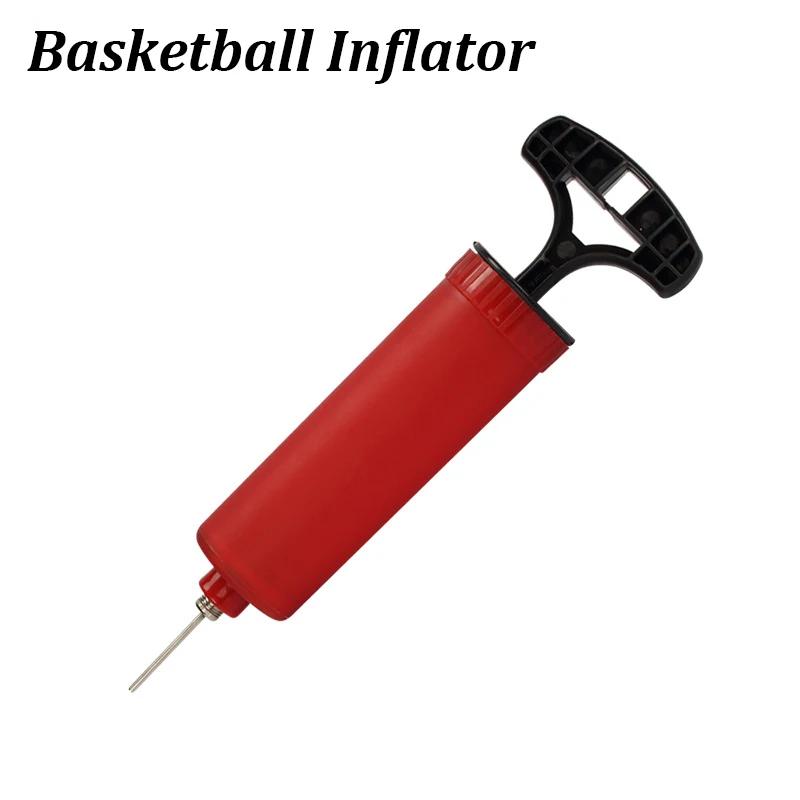 Meta de basquete dobrável para crianças, interior e exterior, aro suspenso com bola de 16cm e inflador, 32cm - Image 1