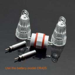 1 pc led luz de pesca subaquática, luz de isca de peixe piscante dupla face, acessório de equipamento de pesca leve e portátil - Image 4