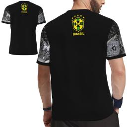 Brasil Jesus Cristo O Redentor Camisas De Futebol Para Adultos E Crianças, Camisas De Futebol Respiráveis, Tops Transparentes, Edição Especial, 2024 - Image 3