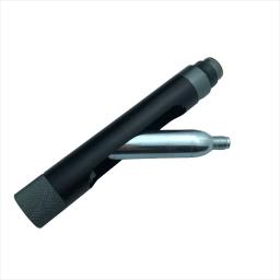Adaptador de cartucho de CO2 com rosca tanque padrão, liga de Al, troca rápida, 12g, G1, 2-14, 0,825 "-14, estilo de conveniência - Image 4