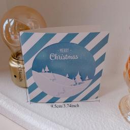 Cartão Postal De Natal, Caixa De Presente De Envelope, Férias De Negócios, Ins Wind, 11 pcs - Image 5