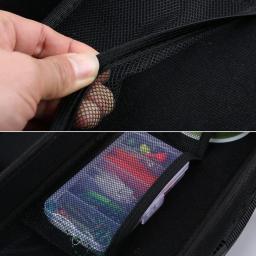 Sougayilang novo saco de pesca isca caso armazenamento alta qualidade preto casca dura vara de pesca saco portátil multiuso vara enfrentar - Image 5