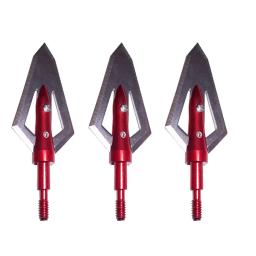 2 lâminas de flecha 100 grãos tiro com arco broadheads caça pontas de flecha para parafusos de besta e setas de arco recurvo composto - Image 4