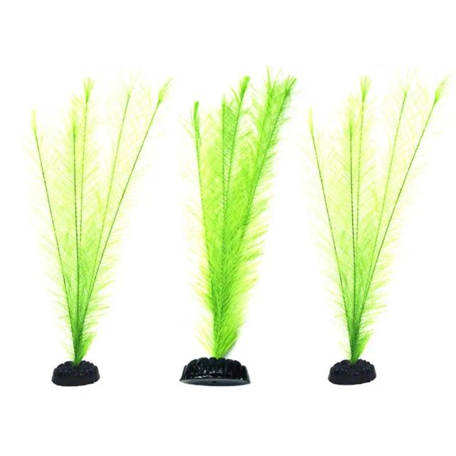 Grama Artificial Decorativa para Aquários - Plantas Subaquáticas em Várias Dimensões - Ornamento Natural para Paisagismo Aquático