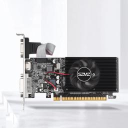Placa gráfica de vídeo para jogos de PC, perfil baixo, DVI, VGA, porta compatível com HDMI, 64Bit, DDR3, 1G, GT210 - Image 6