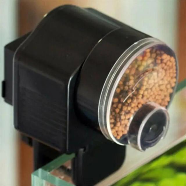 Alimentador Automático Ajustável para Peixes de Aquário com Timer - Ideal para Goldfish, Koi e Outros Peixes