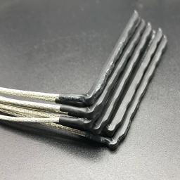 Ponte de guitarra acústica Saddle Rod, Guitarra Folk Piezo, EQ Pickup Acessórios, Drop Shipping, 6 cordas, 10pcs - Image 3