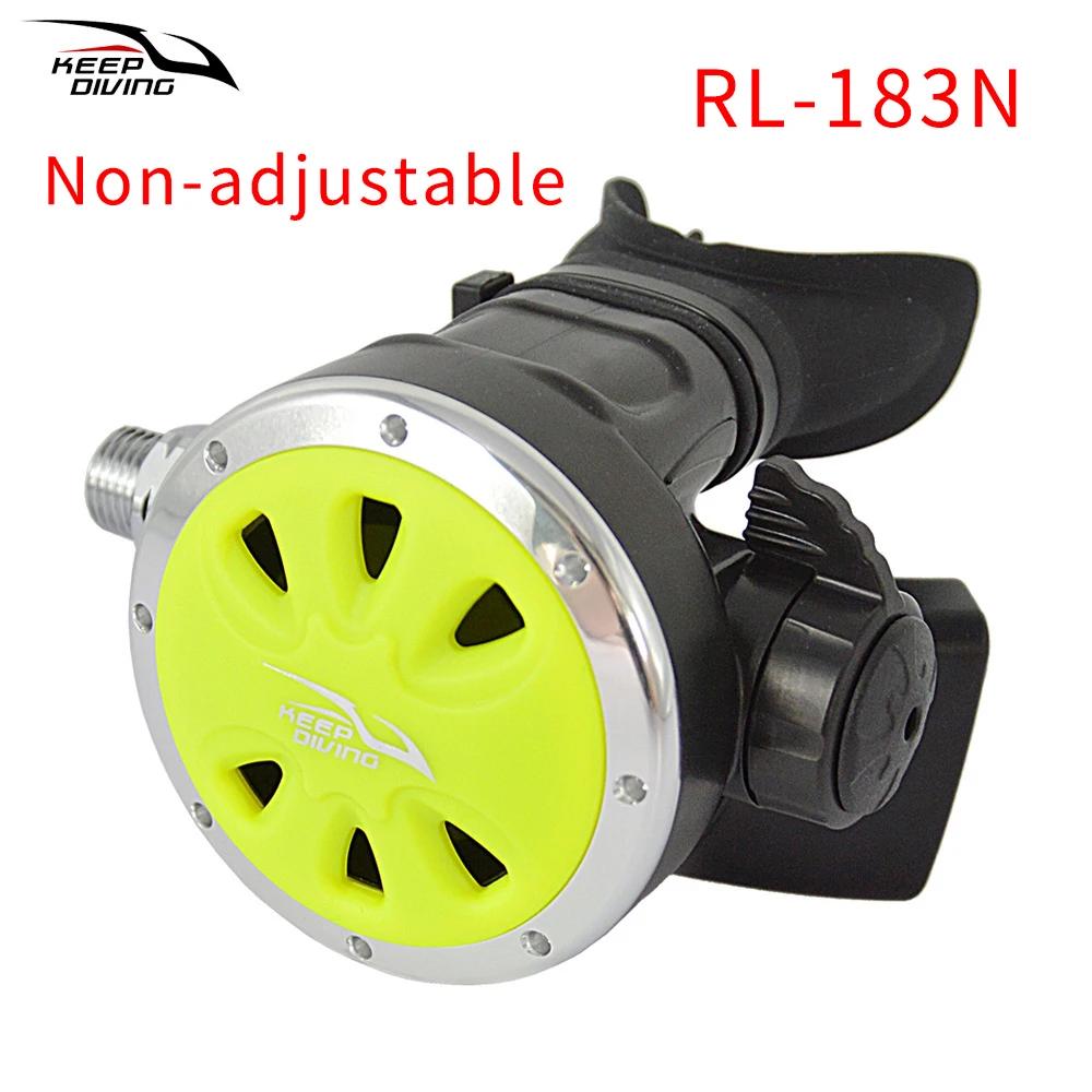 Regulador De Mergulho Ajustável Com Conector De Latão Regulador De Respiração De Baixa Pressão, Segundo Estágio, Entrada De Ar, Estilo De Equilíbrio, 1Pc - Image 1