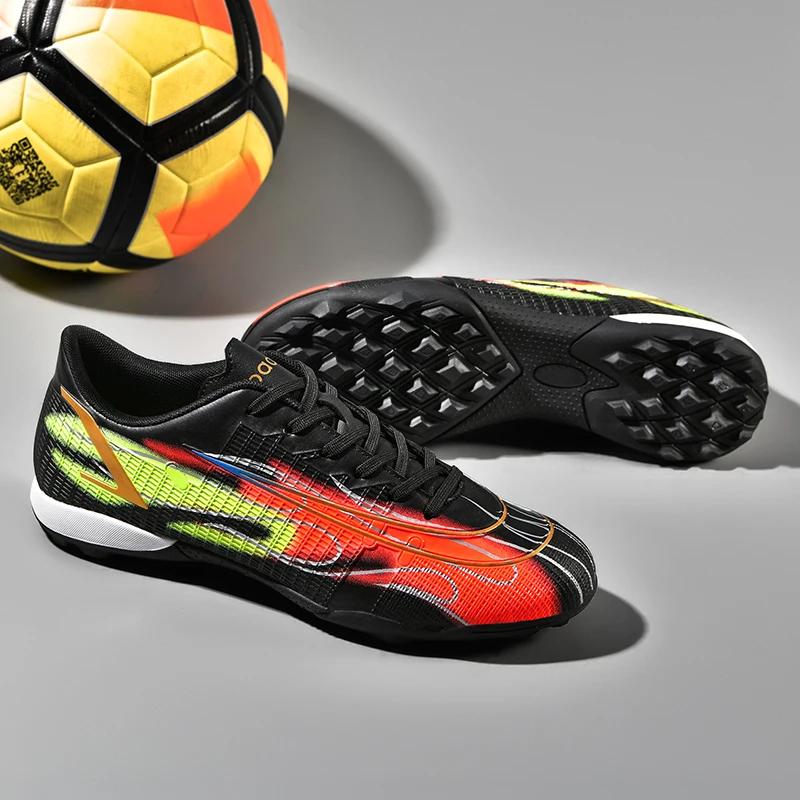 Qualidade por atacado sapatos de futebol mbope futebol botas futsal chuteira campo chuteiras treinamento tênis ourdoor calçados femininos tf/fg - Image 1