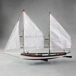 Nidale Kit De Madeira Navio Modelo De Construção, Sact 1/24, Barco Sharpie, Passatempo - Image 1