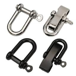 Metal ajustável Bow Anchor U Shackle Clip, Pulseira Paracord, Acessórios Sobrevivência - Image 1