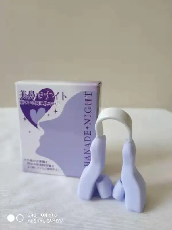 Clips de Nariz Unissex em Silicone Macio para Natação e Mergulho - 1 Caixa com Acessórios Rosy