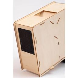 Caixa De Montagem De Madeira Para Limpeza De Grãos, Air Husker, Ventilador De Peneira De Alimentação De Pássaro Com Filtro, DIY - Image 5