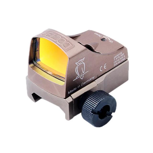 Médico tático red dot sight compacto mini reflexo mira 3 moa retículo pistola óptica escopo caça rifle óptica picatinny ferroviário