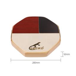 Gecko Cajon Tambor de Mão, Instrumento de Percussão Portátil para Viagem, Camping, Bongo Snare, Duplo Efeito Sonoro, 3 Cores - Image 6
