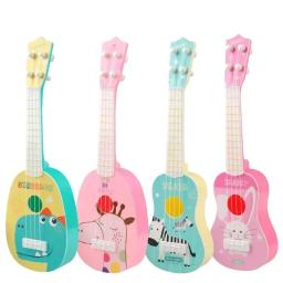 Crianças Ukulele Brinquedos Musicais, 4 Cordas, Guitarra Pequena, Montessori, Instrumentos de Educação, Brinquedo Musical, Aprendizagem Músico, Presente - Image 6