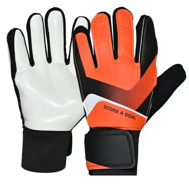 Luvas Anti-Colisão de Futebol em Látex e PU para Adultos e Crianças - Proteção Eficiente para as Mãos durante o Treino - 1 Par