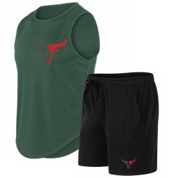 Conjunto de basquete de secagem rápida para homens, uniforme respirável, terno esportivo, camiseta de treinamento, shorts esportivos, colete, roupas esportivas - Image 6