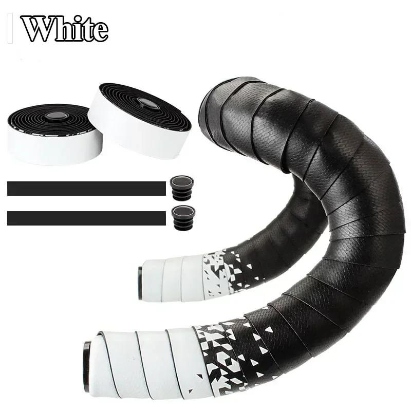 Bucklos fita para guidão de bicicleta, fita à prova de choque para ciclismo, estrada, antiderrapante, corrida, macia, pu, eva, cintos de barra dobrada - Image 1