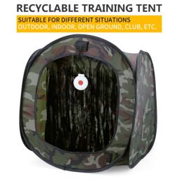 Capa de gatilho de camuflagem dobrável, portátil, reciclável, munição, tiro, estilingue, caixa de alvo de airsoft, para caça ao ar livre, treinamento de tiro - Image 3