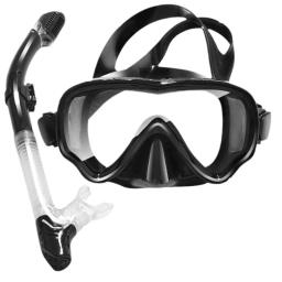 Óculos De Natação Com Tampa Do Nariz, Máscara De Mergulho, Snorkel - Image 5