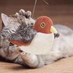 Flapping Bird Toy para Gatos, Recarregável, Toque Ativado, Gatinho, Interativo, Interior, Exercício, Brinquedos, Adequado para Animais de Estimação, Suprimentos - Image 6