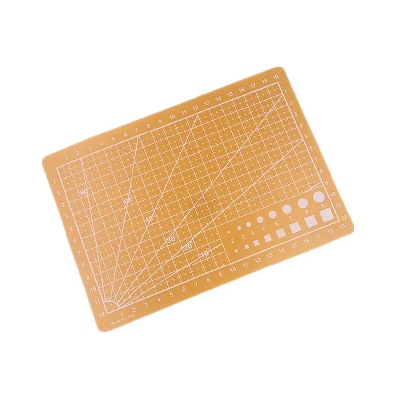 Tapete de Corte Reversível A5 para Artesanato e DIY, Ideal para Escultura e Costura - Disponível em 6 Cores, Novo!