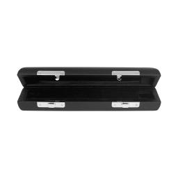 Caixa piccolo de 16 buracos, caixa de armazenamento de couro preto com fivela de metal, à prova d'água, caixa de flauta curta, acessórios para instrumentos de sopro - Image 2