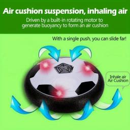 Levitação brinquedo de futebol almofada de ar flutuante espuma bola de futebol menino criança brinquedo 3 a 6 anos crianças levitar suspensão brinquedos de futebol - Image 6