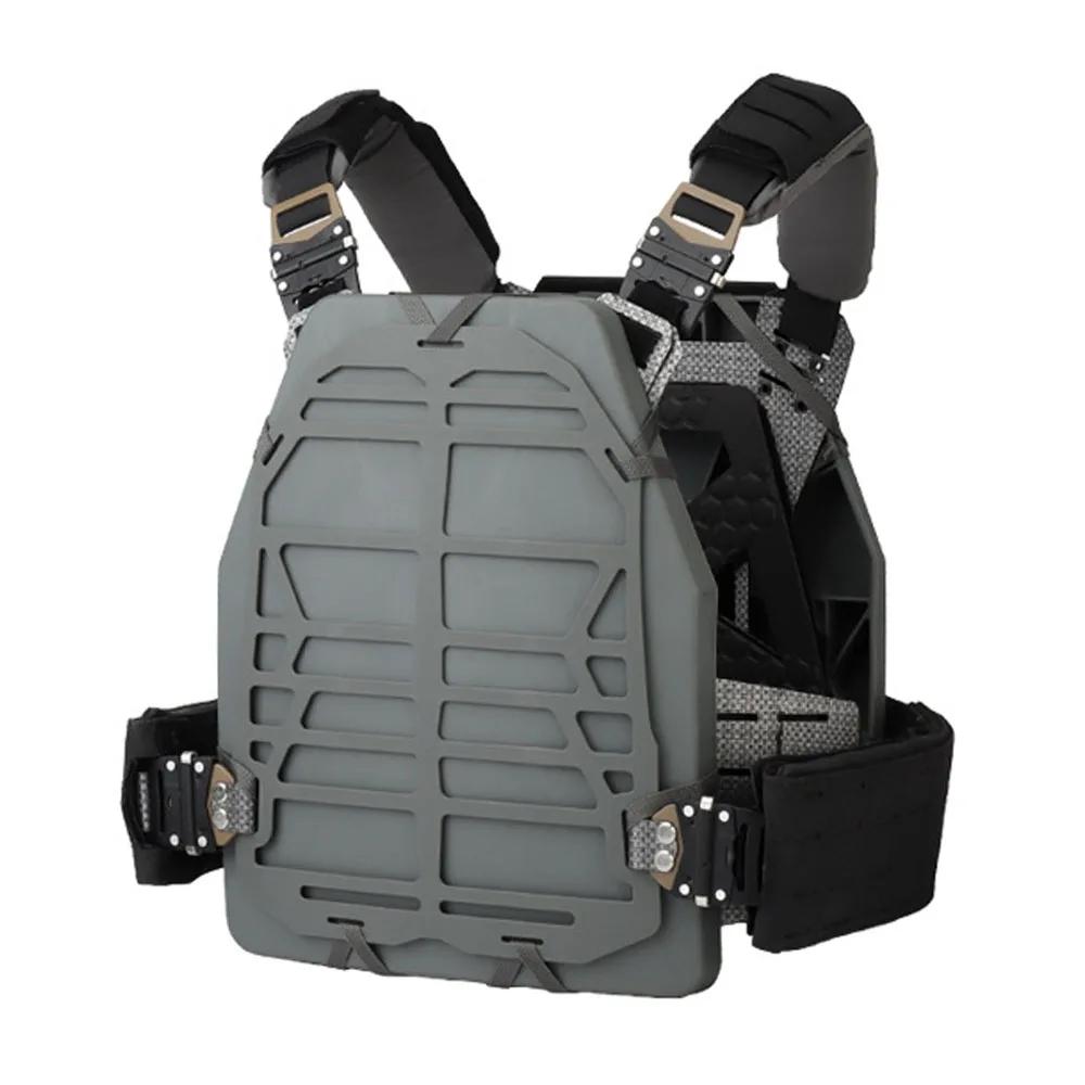 Paintball Modular MOLLE colete tático, Airsoft Plate Carrier, Quick Release Buckle, Caça Vest, Conforto Forro Equipamento de proteção - Image 1