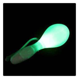 LED Maracas-Sensorial brilhante areia martelo brinquedos para crianças, luz intermitente, 3 padrão, música instrumentos de aprendizagem, cor aleatória - Image 5