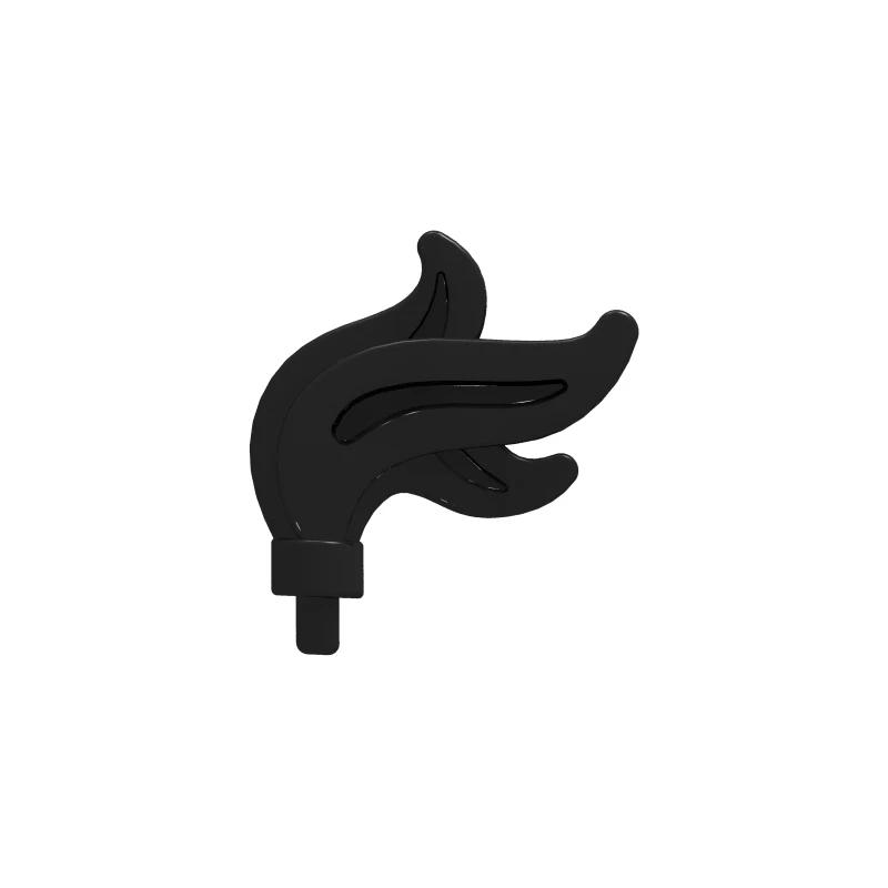10 pçs moc blocos de construção figuras acessórios decorativos capacete esportes/casco castelo de vôo - Image 1
