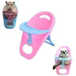 Cadeira de alimentação animal pequeno, Cadeira Hamsters, Mobiliário cobaia, Suprimentos Hedgehog, Brinquedos Animais, Foto Props, Pet Chair - Image 1