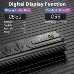 Newboler luz dianteira da bicicleta 10000 lúmen luz 10000mah lanterna à prova dwaterproof água carregamento usb mtb estrada ciclismo lâmpada acessórios - Image 2