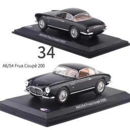 Escala 1:43: carro de corrida clássico com capa transparente, miniatura de liga metálica diecast, brinquedos, coleção de carrinhos - Image 6
