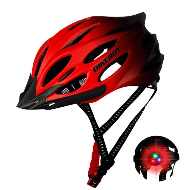 Capacete de bicicleta ajustável para homens e mulheres, chapéu de segurança, almofada macia, acessórios esportivos de ciclismo, bicicleta MTB - Image 1