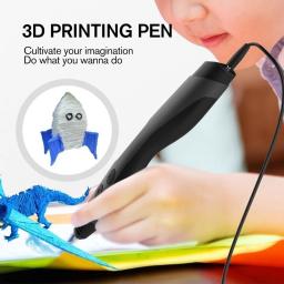 SUNLU-3D Caneta de impressão para crianças, pintura LCD, filamento PLA e ABS, ferramenta criativa, presente colorido, SL300 Plus - Image 4