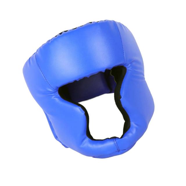 Capacete Black Boxing para Sparring MMA, Protetor de Cabeça Ajustável 50 a 58cm