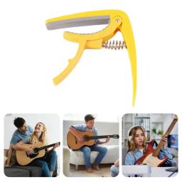 Ajustável Guitar Capo Clip Clamp, Multipurpose Guitar Capo, Banjo Acessórios - Image 5