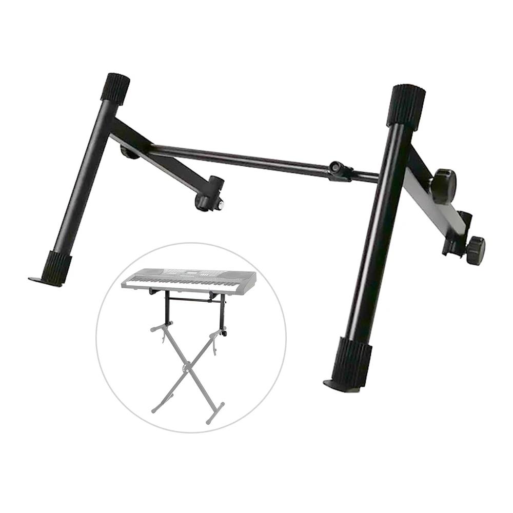 Piano eletrônico ajustável Stand Riser, Universal X-Style Teclado Stand, Acessório Instrumento Musical - Image 1