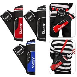 Aljava portátil com arco e flecha com bolsos, Hip Belt, Resistente ao desgaste, Seta Carregar - Image 3