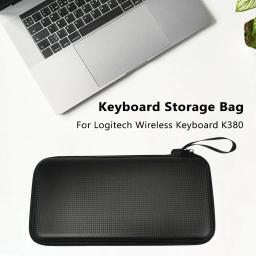 Caso De Armazenamento De Teclado Portátil, EVA Shell Duro, Saco De Armazenamento De Viagem, Dustproof, Compatível Para K380 Mini Keyboard - Image 3