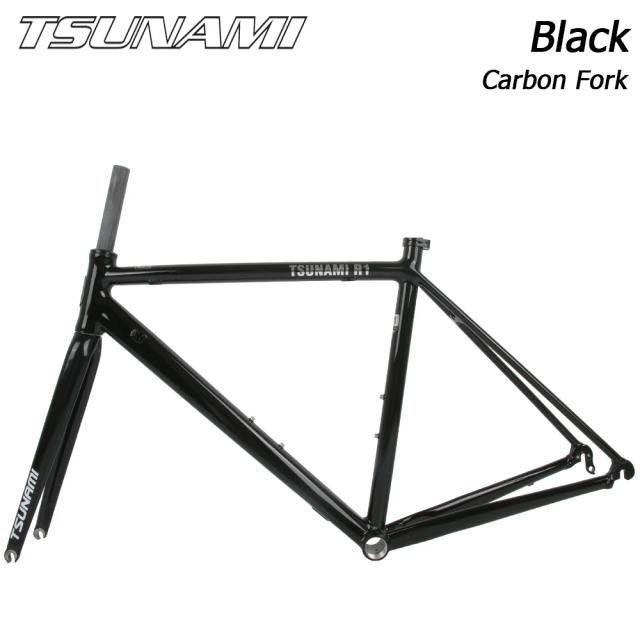 TSUNAMI R1 Quadro de Estrada Liga de Alumínio 700c Garfo Carbono